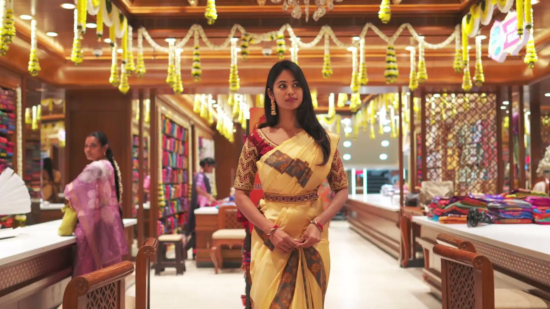 Handwoven Kanjeevaram silk saree — Niha Silks, House of Seematti