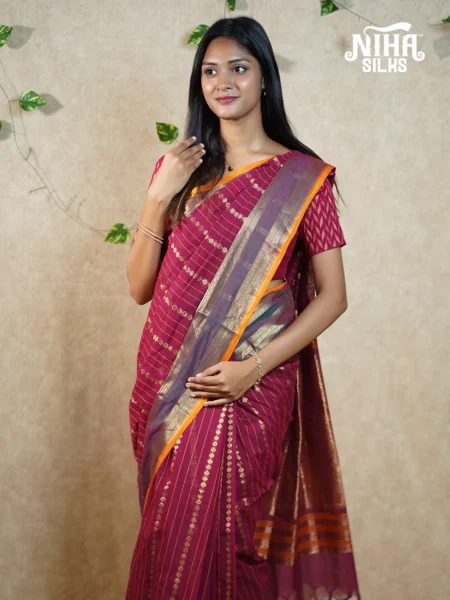 02 Chettinad Cotton saree